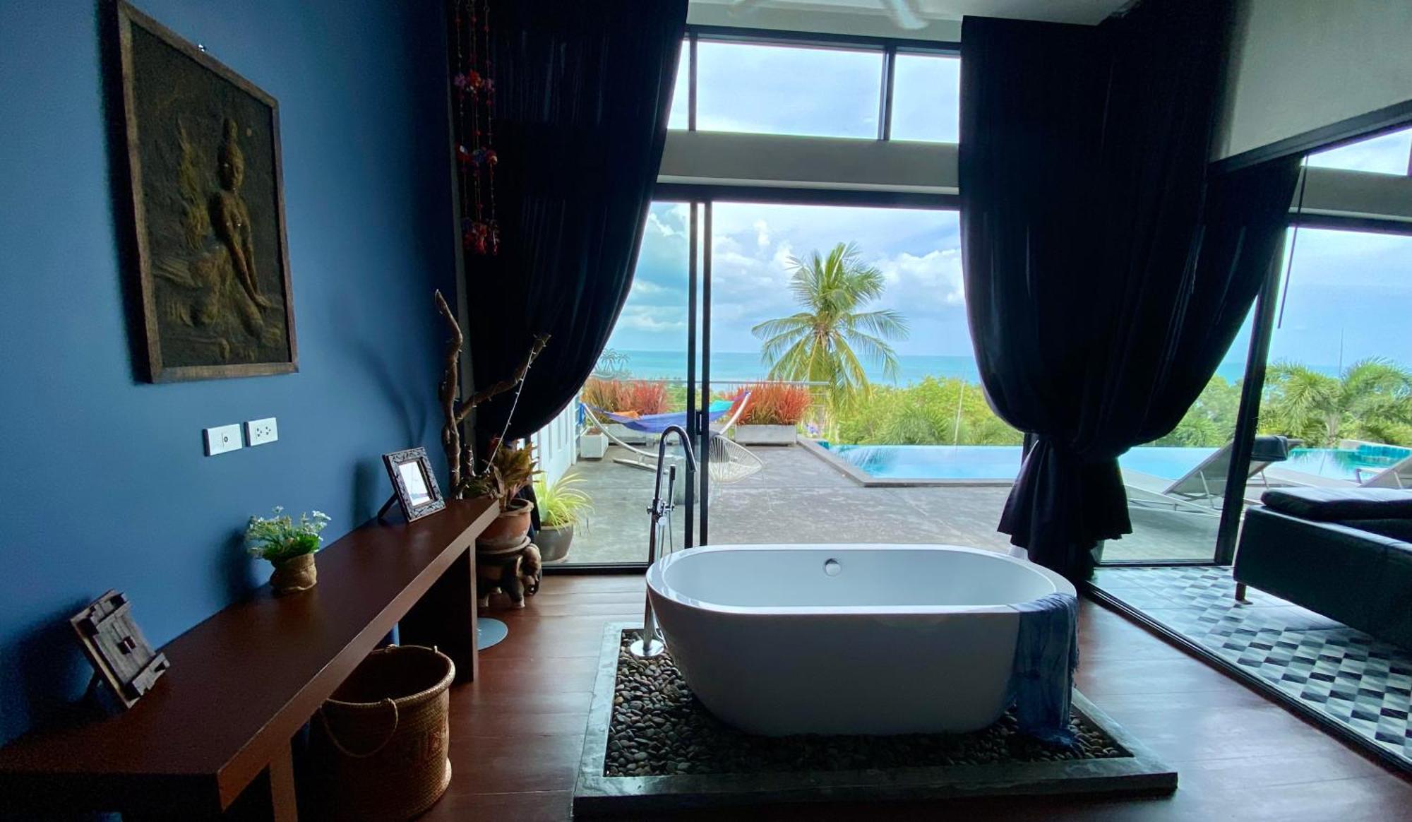 Ko Samui Seaview Pool Villa Philippa With Car Лаем-Сет-Бич Экстерьер фото