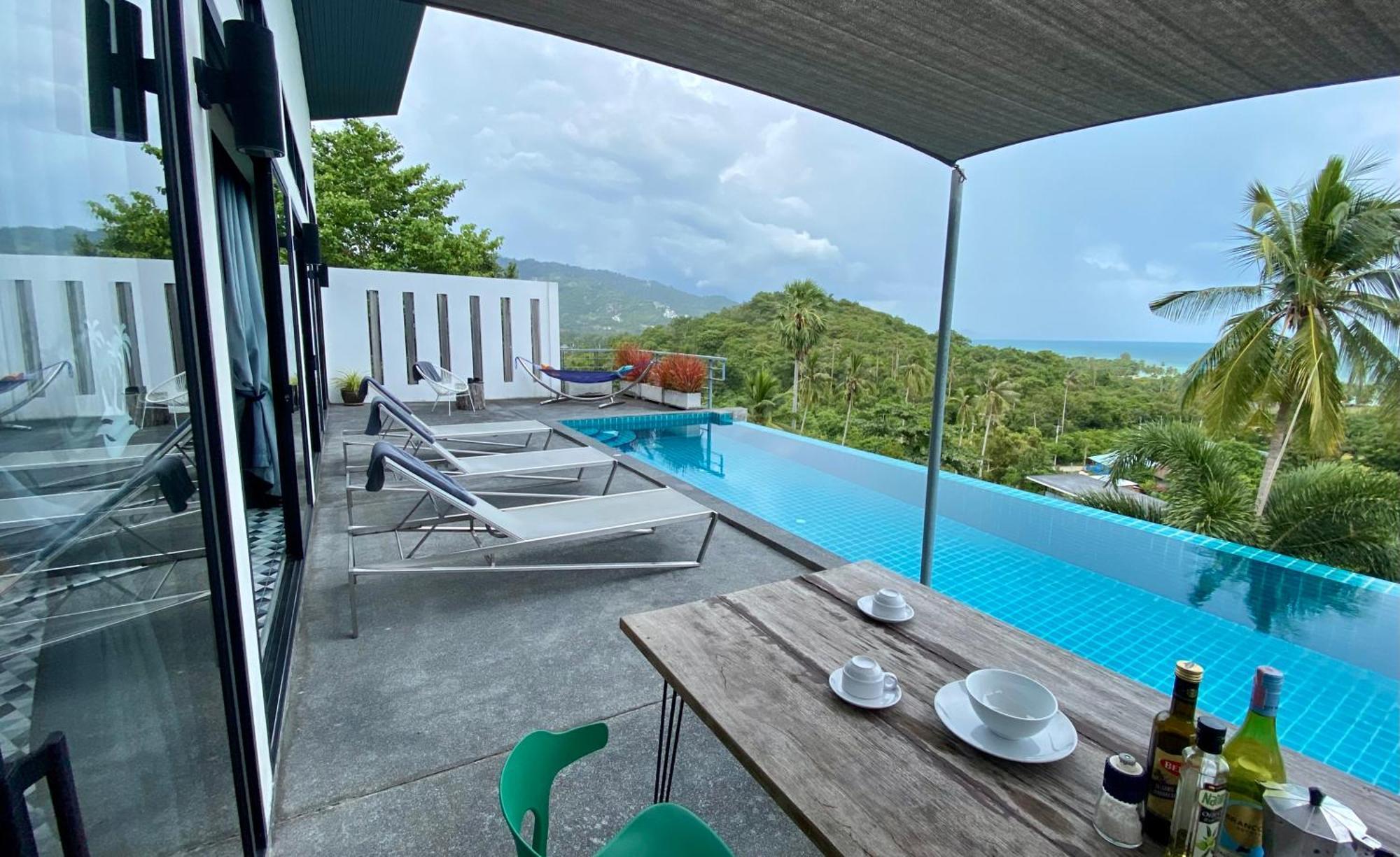 Ko Samui Seaview Pool Villa Philippa With Car Лаем-Сет-Бич Экстерьер фото